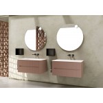EASY CANNETTO EC07CS - Долен шкаф за баня от MDF, нежно розово